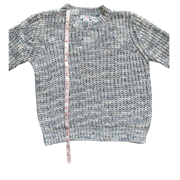 GIRL’S/KIDS WOVEN HEART LONG SLEEVE KNITTED SWEATER / SIZE XL - Picture 3 of 7